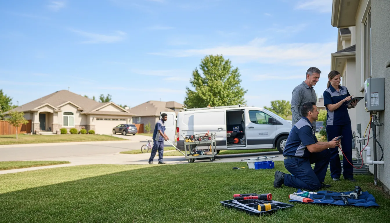 Tankless water heater service in Roans Prairie, TX